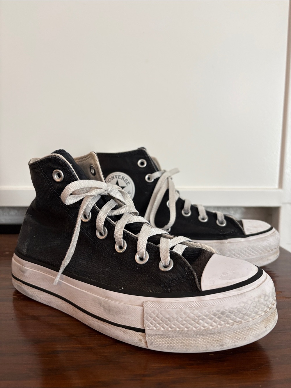 CONVERSE Chuck Taylor All Star Lift High Top Sneakers Platform Size 6.5